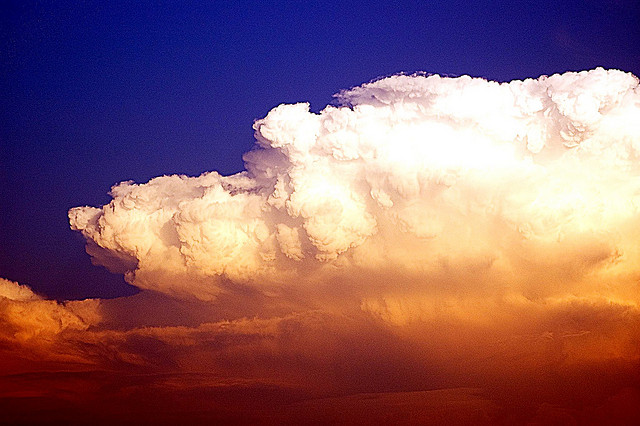 Texas Thunderstorm Clouds